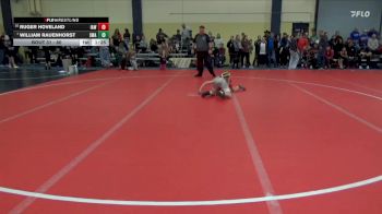 80 lbs Champ. Round 2 - Ruger Hoveland, Immortal Athletics WC vs William Rauenhorst, Summit Wrestling Academy