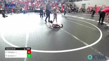 46 lbs Consi Of 16 #2 - Jaxon Nigh, Berryhill Wrestling Club vs Jaxen Henderson, Beggs Youth Wrestling Program