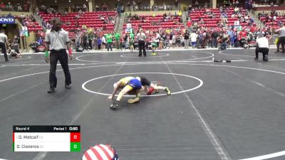 43-46 lbs Round 4 - Declan Metcalf, EXCELSIOR SPRINGS vs Gabriel Cisneros, Duran Elite