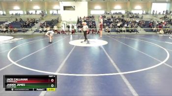 125 lbs Cons. Round 4 - Jaiden James, Castleton vs Jack Callahan, Springfield