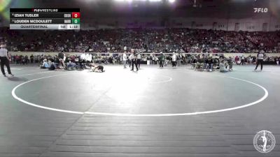 B4A-144 lbs Quarterfinal - Louden Mcdoulett, Harrah vs Iziah Tusler, Cushing