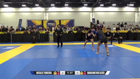 Mariana Muniz Vantil Da Costa vs Natalee Funegra 2024 World IBJJF Jiu-Jitsu No-Gi Championship