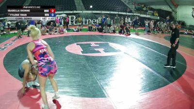 110 lbs Cons. Semis - Isabella Dionne, Montana vs Tylene Tran, Nevada