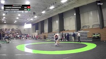 141 lbs Cons. Round 2 - Corbyn Cunningham, West Virginia University Institute Of Technology vs Josiah Fernandez, Keiser University