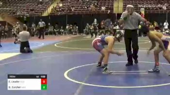 116 lbs Consi Of 8 #1 - Elijah Leader, High Voltage vs Bo Zurcher, Salem Elite