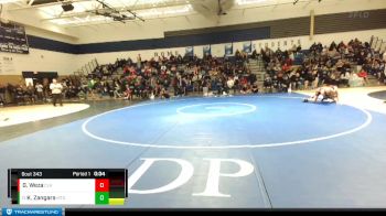 126 lbs 3rd Place Match - Keller Zangara, Mt. Spokane vs Gabe Weza, Clarkston