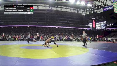D3-144 lbs Cons. Round 1 - Kersten McClelland, Yale vs Halen Boos, Hart