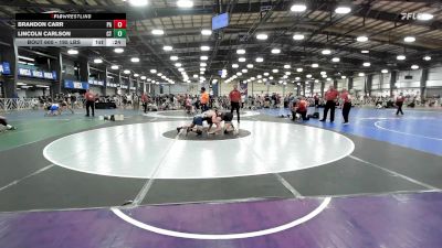 195 lbs Consolation - Brandon Carr, PA vs Lincoln Carlson, CT
