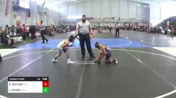 62 lbs Quarterfinal - Emmanuel Elijah Martinez, Grapplers HI vs Jett Corella, Granite WC