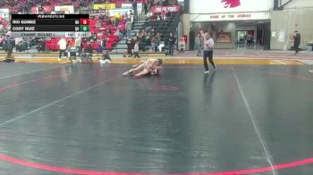 285 lbs Champ. Round 1 - Rio Gomez, Newman vs Cody Ruiz, Quincy