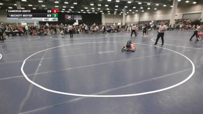 80 lbs Quarters - Beckett Moyer, Moyer Elite Wrestling vs Cameron Smith, Burnett Trained Wrestling