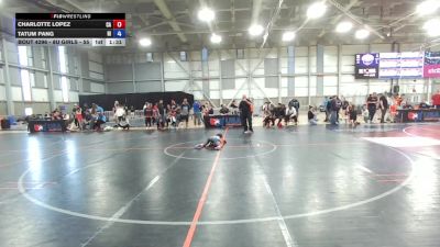 8U Girls - 55 lbs 5th Place Match - Charlotte Lopez, CA vs Tatum Pang, HI