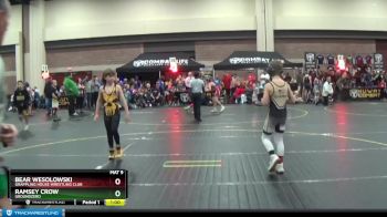 92 lbs Round 1 - Bear Wesolowski, Grappling House Wrestling Club vs Ramsey Crow, Groundzero