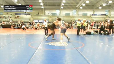 195 lbs Rr Rnd 3 - Elijah Alves, Falcons Wrestling Club - HSB vs Benjamin Cruz, Liberty High School - HSB