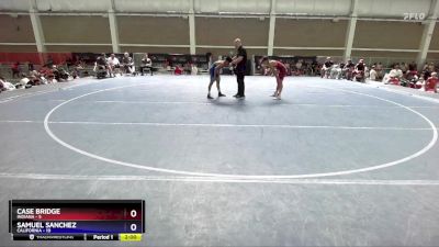 100 lbs Round 3 (8 Team) - Case Bridge, Indiana vs Samuel Sanchez, California