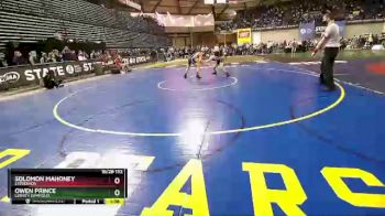1 lbs Quarterfinal - Owen Prince, Liberty (Spangle) vs Solomon Mahoney, Stevenson