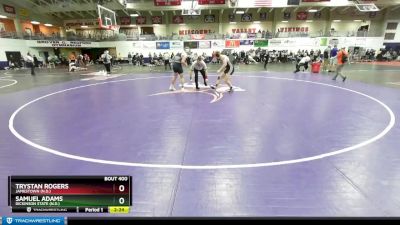 184 lbs Cons. Round 2 - Trystan Rogers, Jamestown (N.D.) vs Samuel Adams, Dickinson State (N.D.)