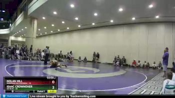 182 lbs Round 7 (8 Team) - Isaac Crownover, SD Blue vs Nolan Hill, Nebraska Big Kahunas