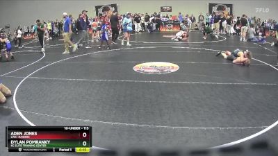 115 lbs Round 2 - Dylan Pomranky, KC Elite Training Center vs Aden Jones, LWC: Raiders