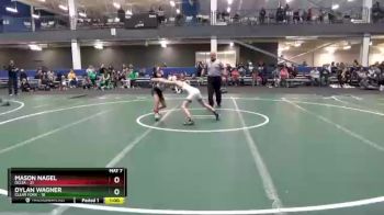 80 lbs Round 3 (6 Team) - Mason Nagel, Delta vs Dylan Wagner, Clear Fork