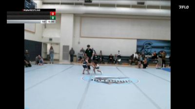 42-43 lbs Round 1 - Colter Galloway, Charger WC vs Keanu Byrd, Davis Wrestling Club