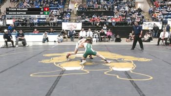 3 - 120 lbs 1st Place Match - Tyson Williams, Cave Spring vs Jacob Buffum, Skyline