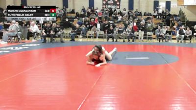 138 lbs Semifinal - Mariam Aleksanyan, Salem vs Ruth Pollin Galay, Smith Voc / Northampton