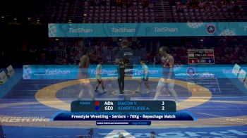 86 kg Repechage #2 - Mukul Dahiya, India vs Ivars Samusonok, Latvia