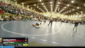 106 lbs Round 2 (4 Team) - Raidyn Pugsley, Idaho 1 vs Madden Sandoval, Crooks County