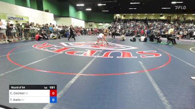 132 lbs Round Of 64 - Carley Ceshker, WI vs Taylor Aiello, NY