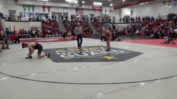 132 lbs Quarterfinal - Brody Harrington, Clinton vs Cole Swartzendruber, Iowa City, City High (JV)