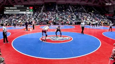 132-6A Quarterfinal - Brandon Higgins, Camden County vs Will DeSanto, Hillgrove