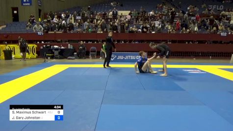 S. Maximus Schwartz vs Jacob Gary Johnston 2024 Pan IBJJF Jiu-Jitsu No-Gi Championship