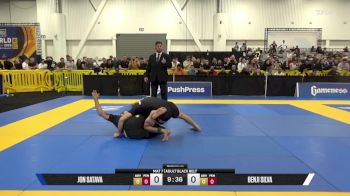 Benji Silva vs Jon Satava 2025 World IBJJF Jiu-Jitsu No-Gi Championship