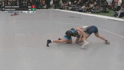 113 lbs Champ. Rd Of 128 - Dakota Harmon, Marquette Academy vs Caden Sova, MWC