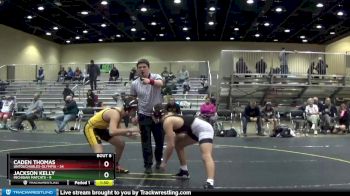 150 lbs Round 3 (6 Team) - Caden Thomas, Untouchables-Olympia vs Jackson Kelly, Michigan Matcats