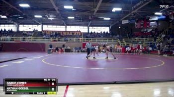215 lbs Quarterfinal - Darius Comer, Terre Haute South vs Nathan Goebel, Northview