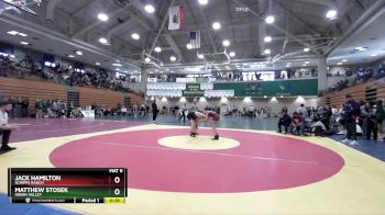144 lbs Cons. Round 4 - Matthew Stosek, Green Valley vs Jack Hamilton, Scripps Ranch