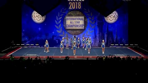 The Stingray All Stars Marietta - Navy [2018 L3 Senior Medium Coed Day 1] UCA International All Star Cheerleading Championship