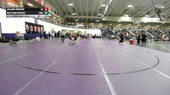 133 lbs Cons. Round 4 - Nat`aani Prado, Baker (Kan.) vs Leland Reeves, Georgetown (KY)