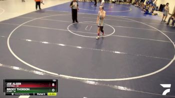 130 lbs Quarterfinals (8 Team) - Lane Zimmerman, LCWM vs Clayton Johnson, Waconia