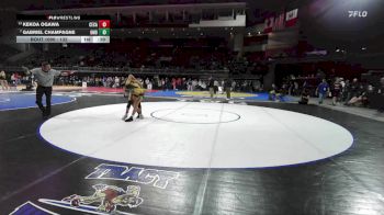 132 lbs Cons. Round 4 - Kekoa Ogawa, Central Catholic vs Gabriel Champagne, Grace M Davis