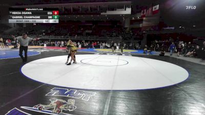 132 lbs Cons. Round 4 - Kekoa Ogawa, Central Catholic vs Gabriel Champagne, Grace M Davis