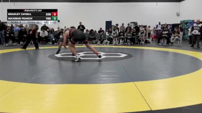 139 lbs Round 2 (6 Team) - Maximus Pearch, POWA vs Bradley Caygill, DC Wrestling Academy