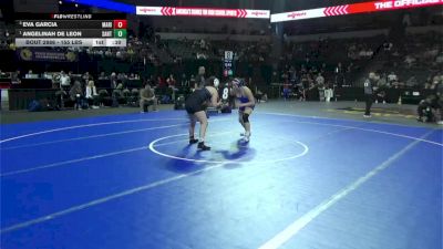 155 lbs Consolation - Eva Garcia, Marina (SS) vs Angelinah De Leon, Santa Clara (CC)