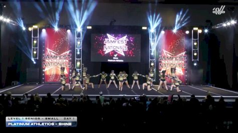 Platinum Athletics - Shine [2026 L1 Senior - Small DAY 1] 2026 JAMfest Cheer Super Nationals
