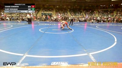 88 lbs Round Of 64 - Chase Congdon, Nova Wrestling Club vs CLINT KOHLMAN, Dundee