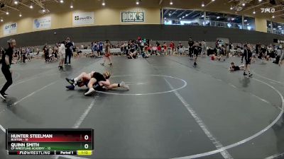 92 lbs Round 4 (6 Team) - Hunter Steelman, Buxton vs Quinn Smith, CP Wrestling Academy