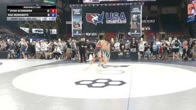 285 lbs Champ. Rd Of 32 - Ryan Schneider, Connecticut vs Kaz Morosetti, Rhode Island