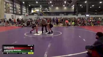 106 lbs Round 3 (8 Team) - Caleb Rafel, GREAT NECK WC vs Aubrianna Bracken, 84 ATHLETES